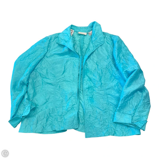 Jacket Other By Chicos In Blue, Size: L