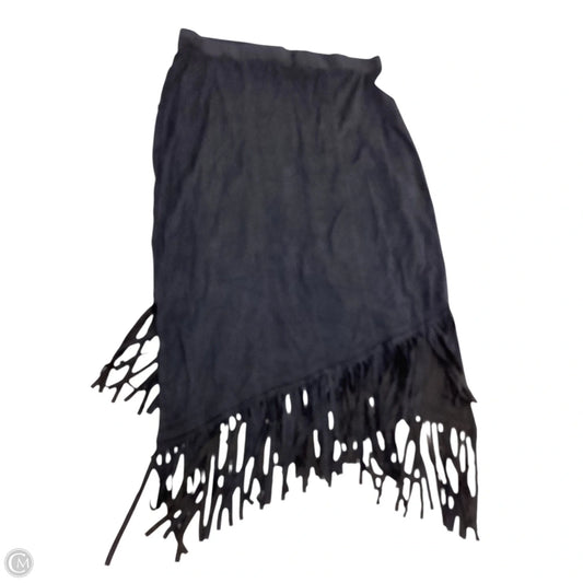 Skirt Midi By Faith And Joy In Black, Size: Xl