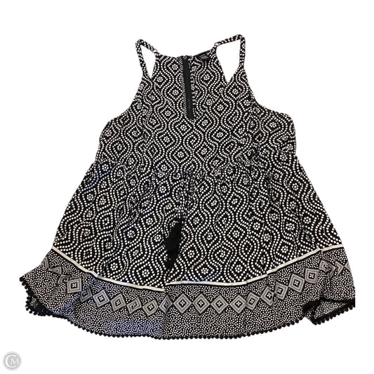 Top Sleeveless By Torrid In Black & White, Size: 2x