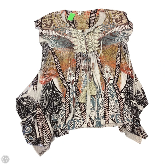 Top Short Sleeve By World Unity In Multi-colored, Size: Xl