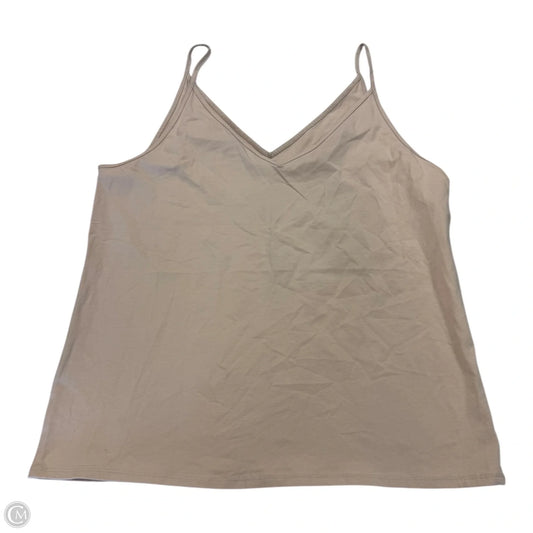 Top Cami By Loft In Brown, Size: Xl
