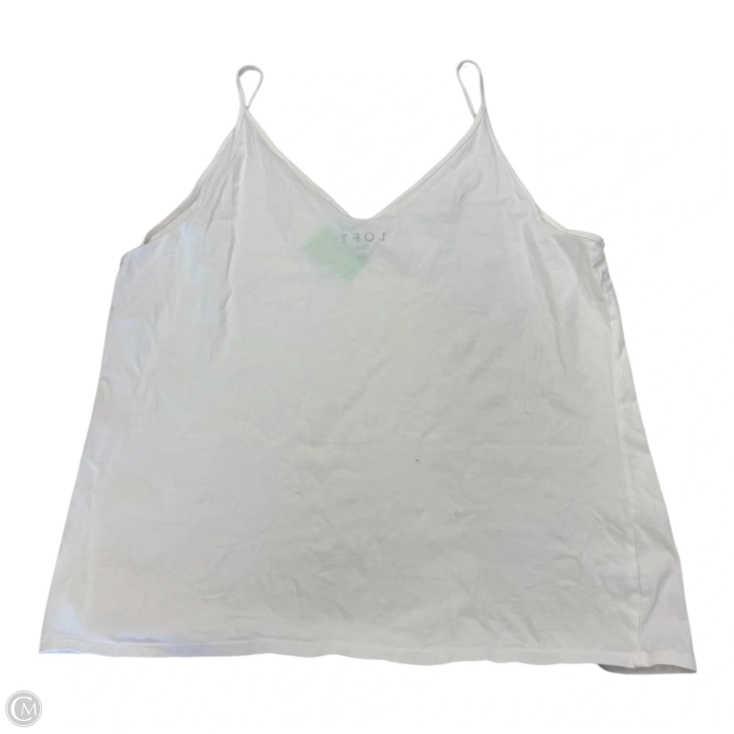 Top Cami By Loft In White, Size: Xl