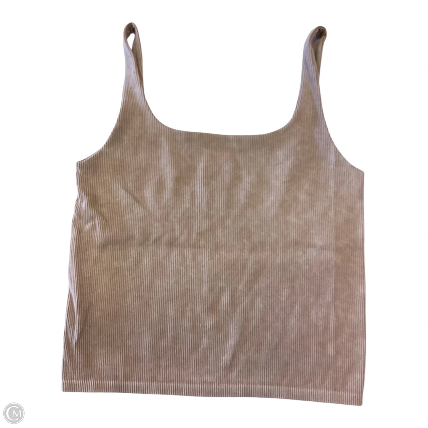 Tank Top By Avec Les Filles In Tan, Size: L