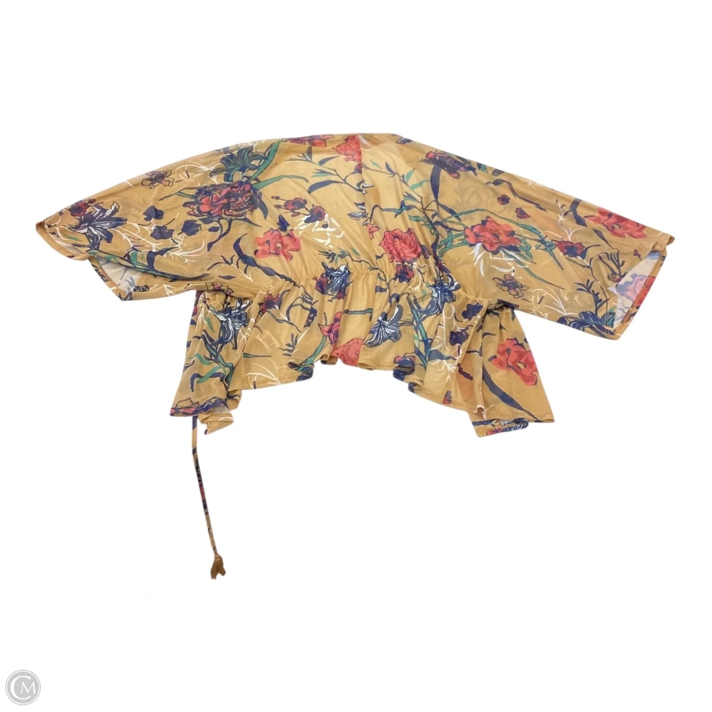 Swimwear Cover-up By Derek Heart In Floral Print, Size: L