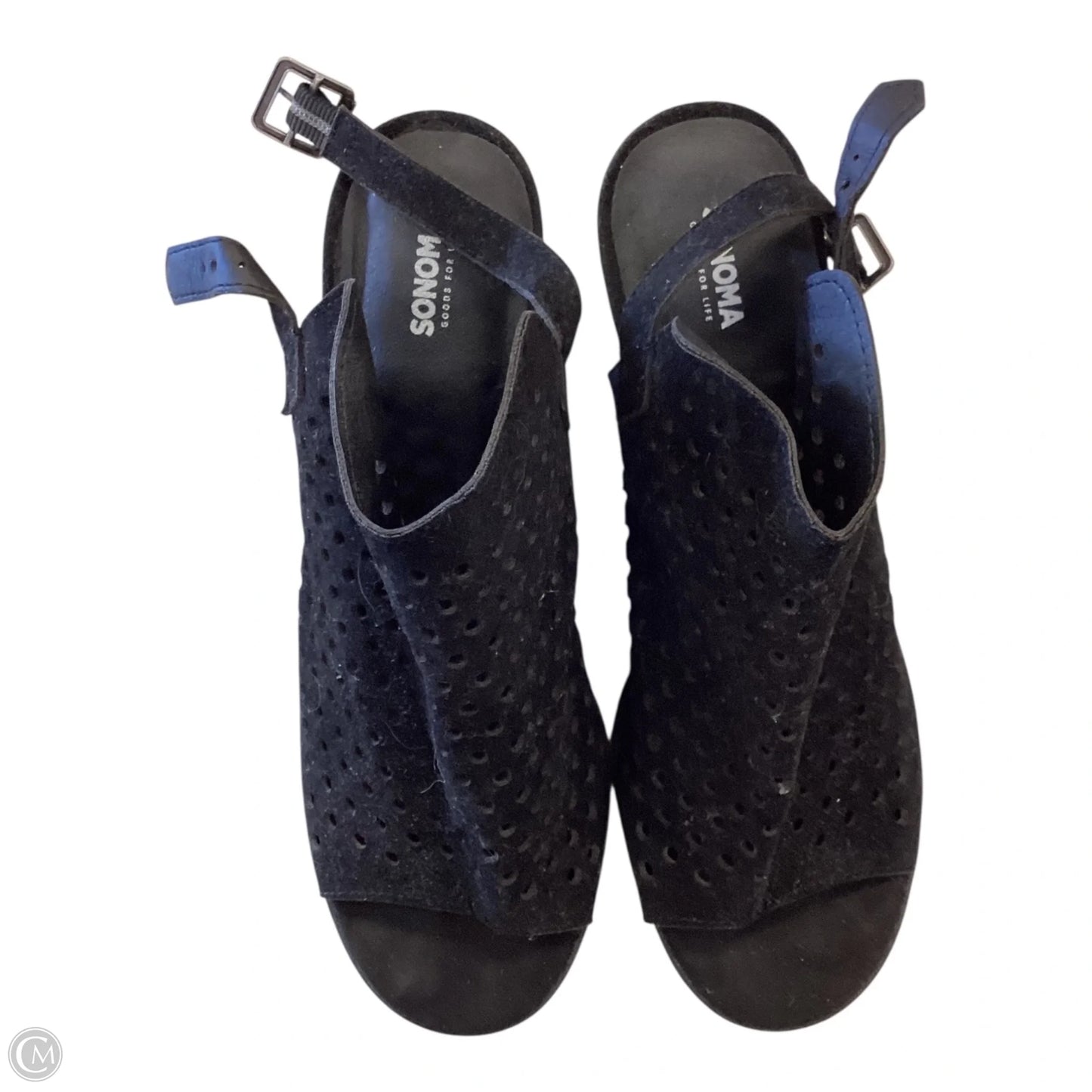 Shoes Heels Block By Soma In Black, Size: 10