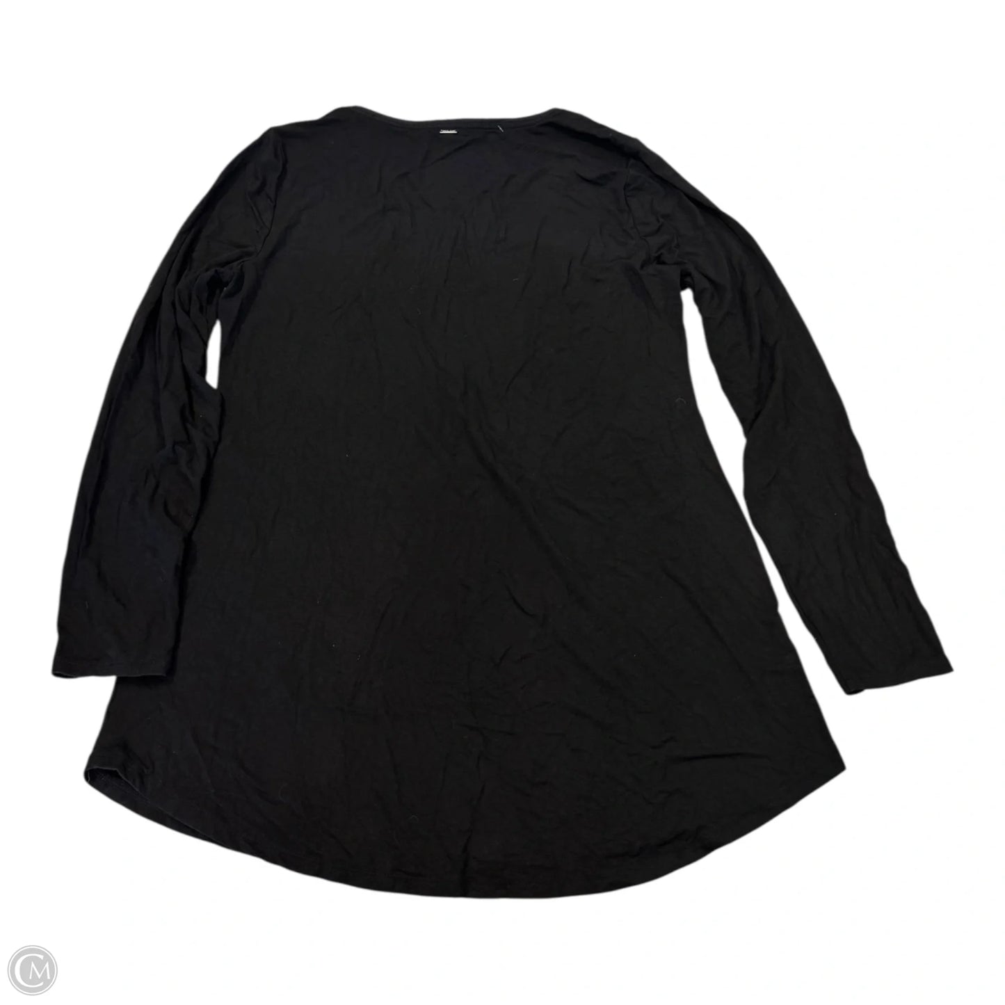 Top Long Sleeve By White House Black Market In Black, Size: M