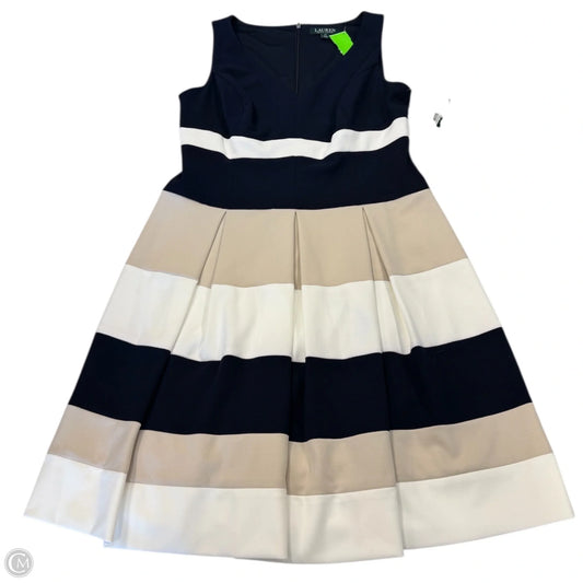 Dress Casual Short By Ralph Lauren In Striped Pattern, Size: 10