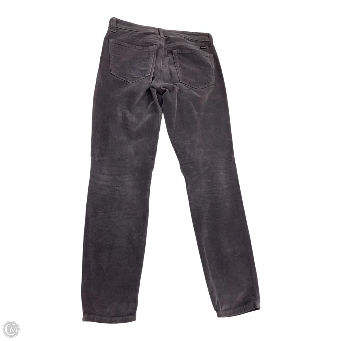 Pants Corduroy By Lucky Brand In Grey, Size: 4
