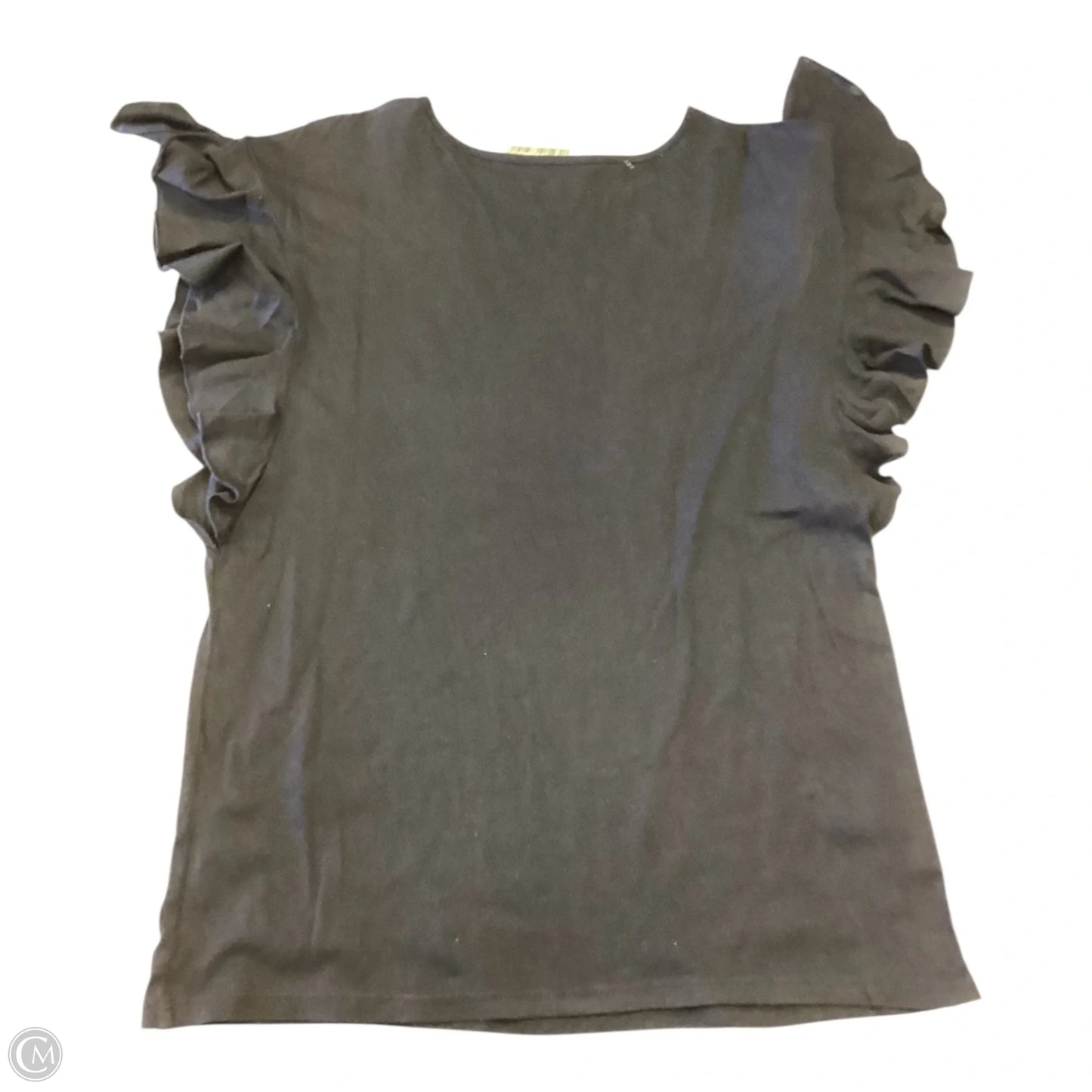 Top Short Sleeve By Loft In Navy, Size: Xxsp