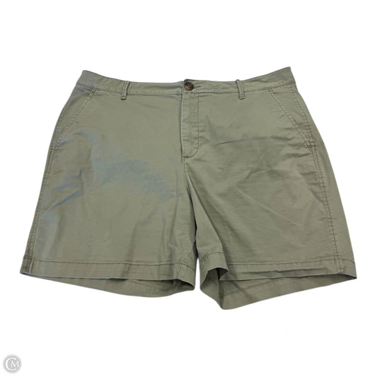 Shorts By Croft And Barrow In Green, Size: 16