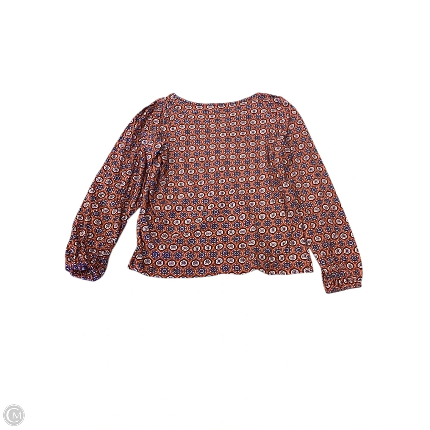 Top Long Sleeve By Loft In Multi-colored, Size: S