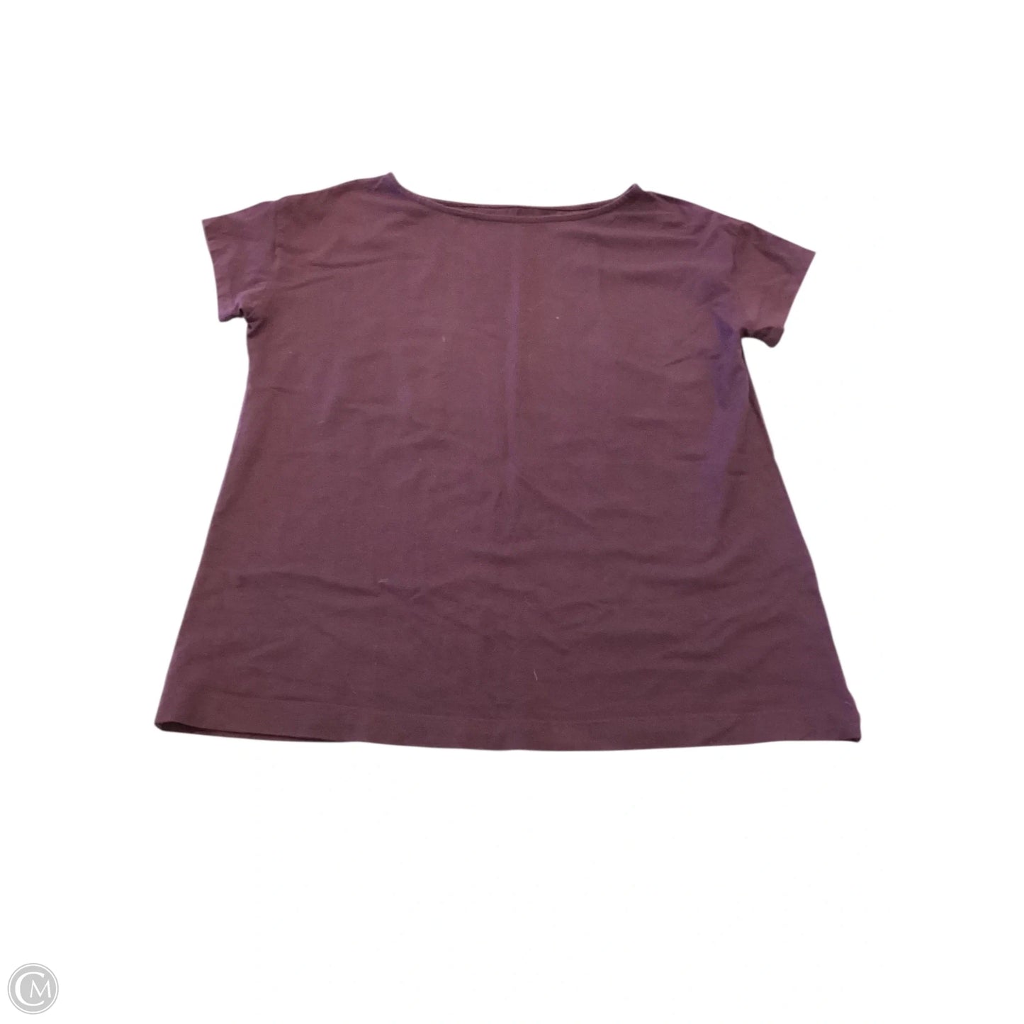 Top Short Sleeve Basic By J. Jill In Purple, Size: Xs
