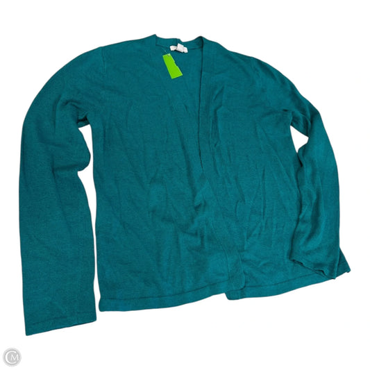 Cardigan By J. Jill In Teal, Size: Xs