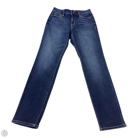 Jeans Straight By Old Navy In Blue Denim, Size: 2