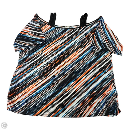 Top Short Sleeve By Clothes Mentor In Multi-colored, Size: 18