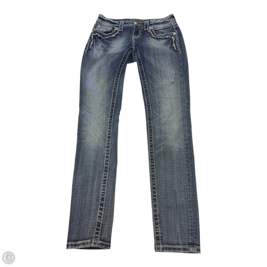 Jeans Skinny By Miss Me In Blue Denim, Size: 2