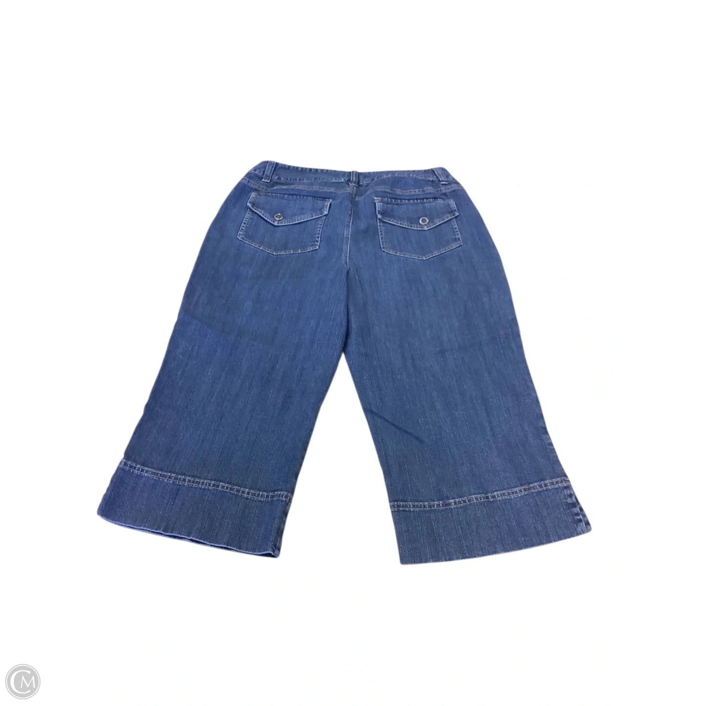 Capris By Christopher And Banks In Blue Denim, Size: 10