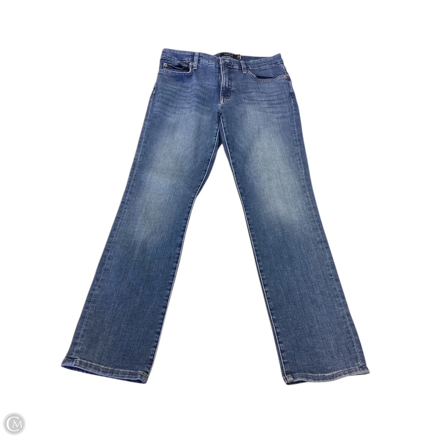 Jeans Skinny By Ralph Lauren In Blue Denim, Size: 8