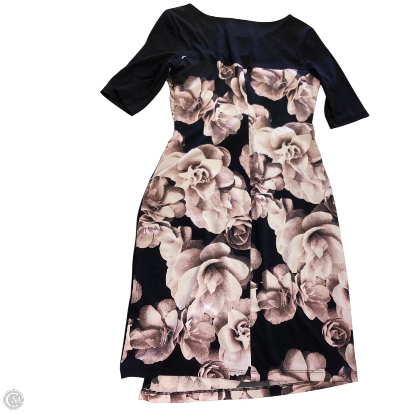 Dress Casual Short By Connected Apparel In Black & Pink, Size: 6p