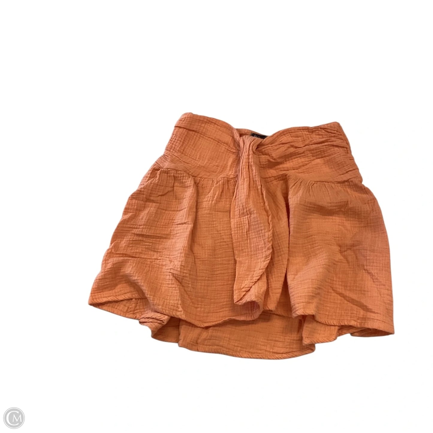 Skirt Mini & Short By Clothes Mentor In Orange, Size: S