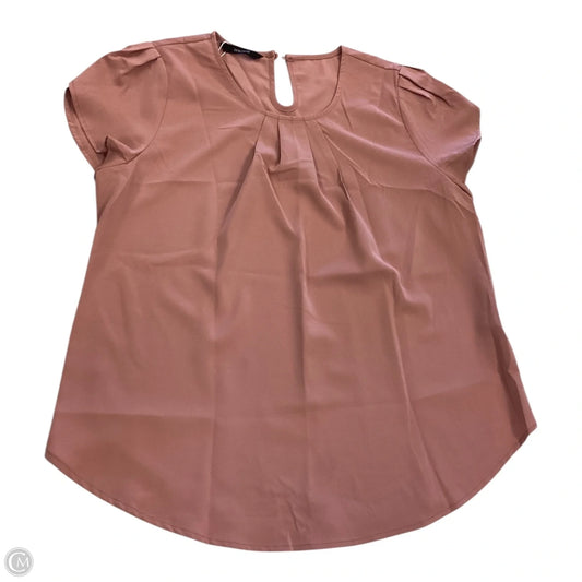 Top Short Sleeve By Dokotoo In Pink, Size: M