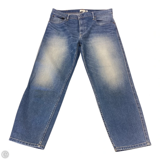 Jeans Straight By Able In Blue Denim, Size: 14