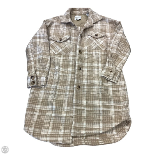 Jacket Other By Stoosh In Tan & White, Size: M