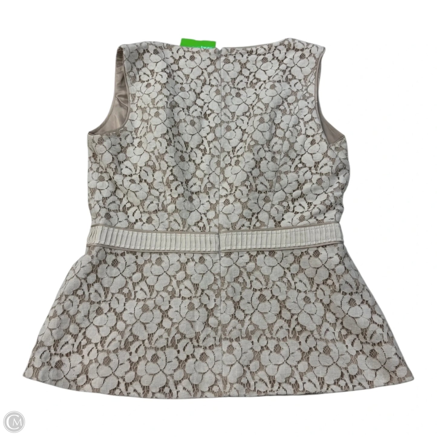 Top Sleeveless By White House Black Market In White, Size: 4