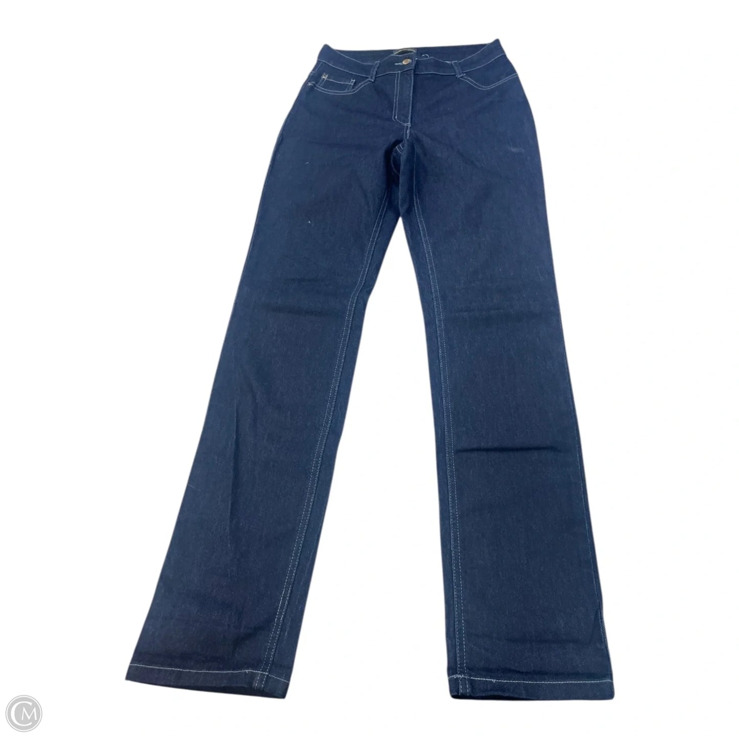 Jeans Straight By Clothes Mentor In Blue Denim, Size: 8