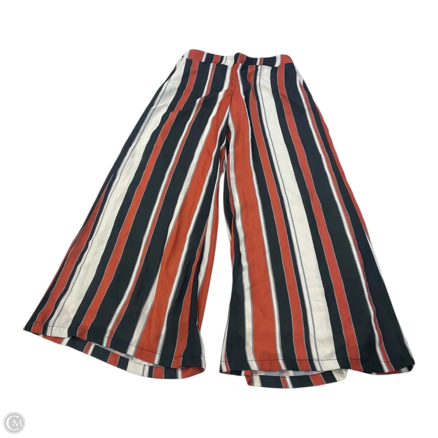 Pants Wide Leg By Clothes Mentor In Striped Pattern, Size: S