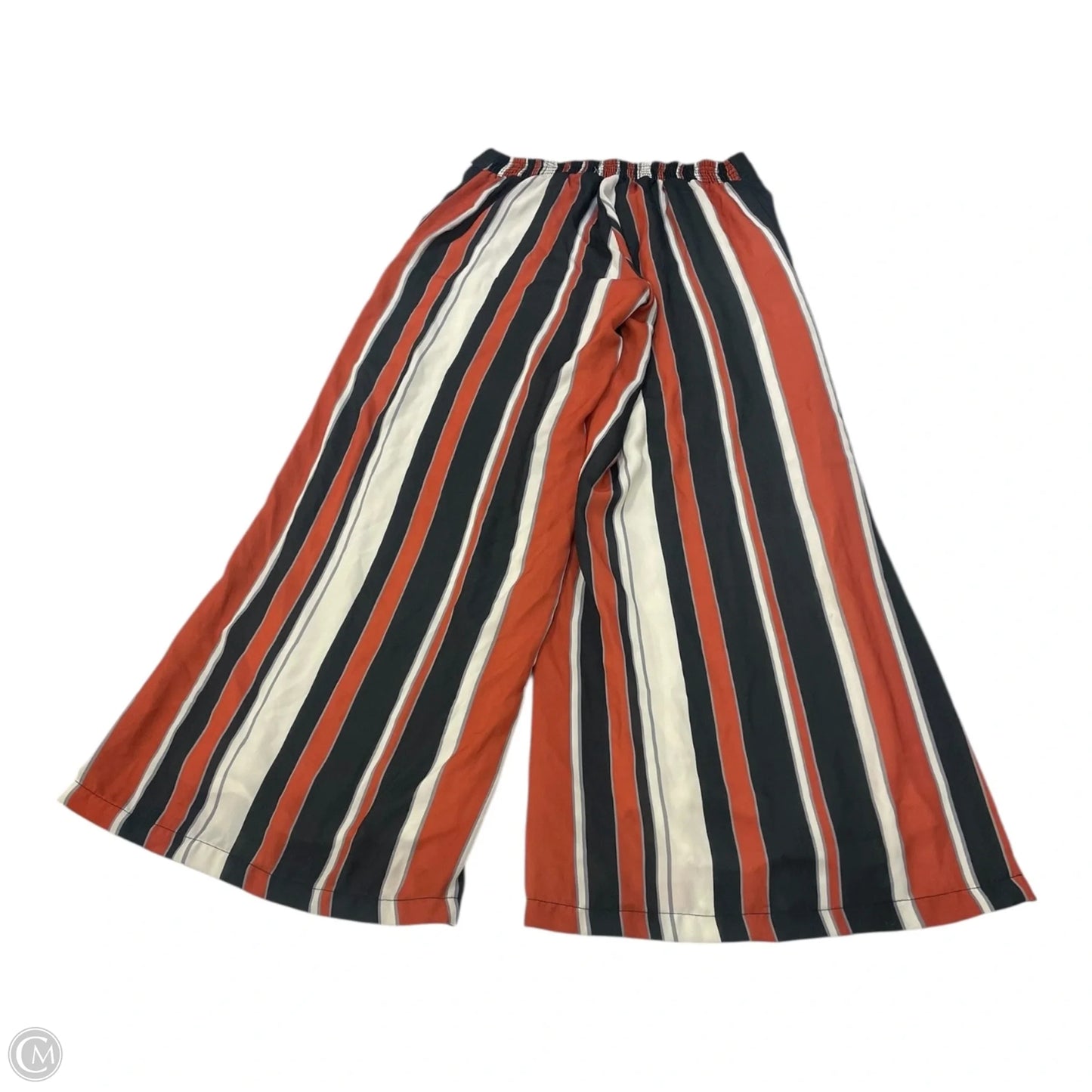 Pants Wide Leg By Clothes Mentor In Striped Pattern, Size: S