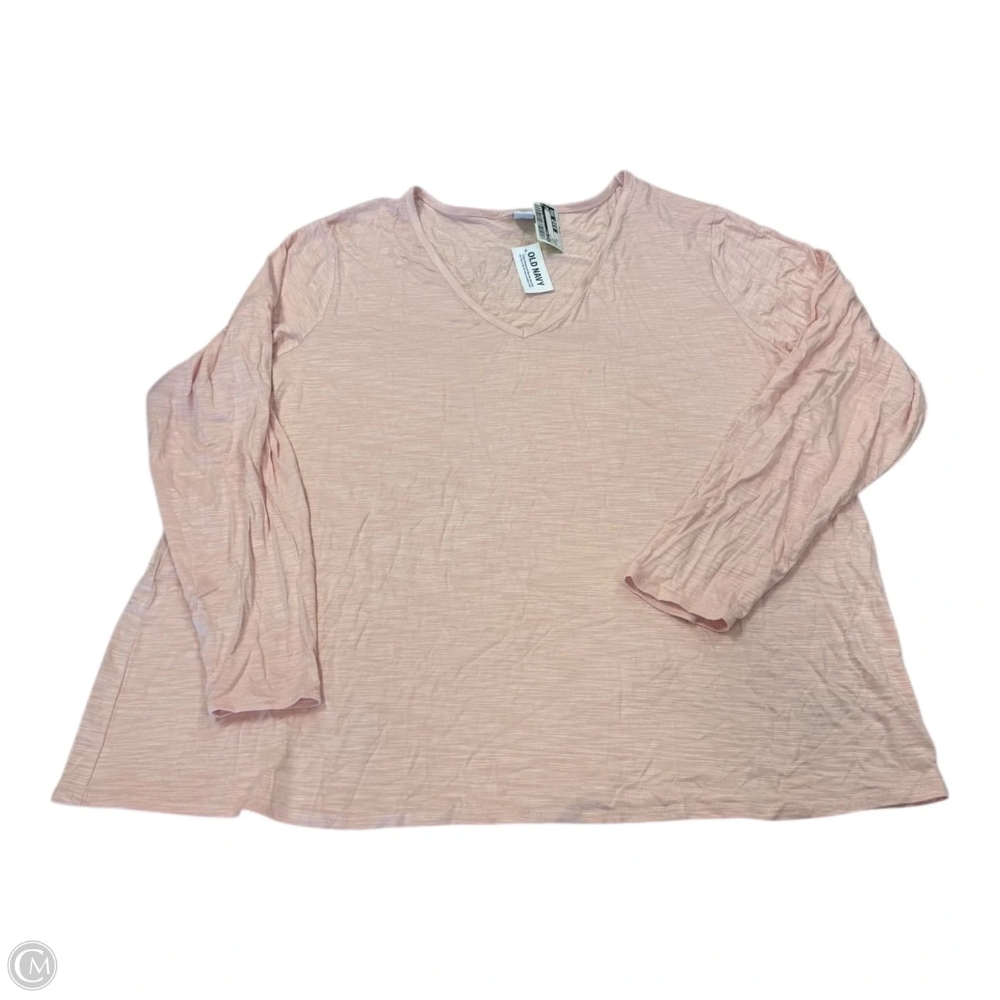 Top Long Sleeve By Old Navy In Pink, Size: Xl