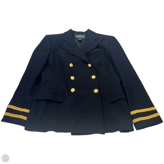Blazer By Ralph Lauren In Navy, Size: 8