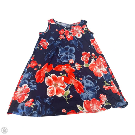 Dress Casual Short By Clothes Mentor In Floral Print, Size: M