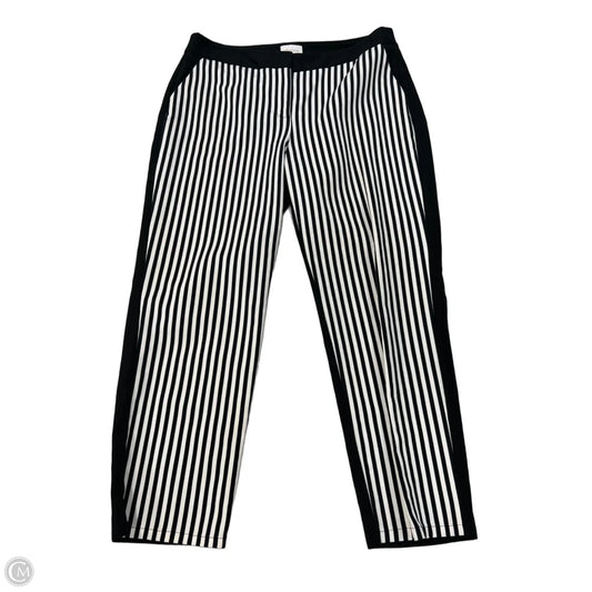 Pants Other By Chicos In Black & White, Size: 10