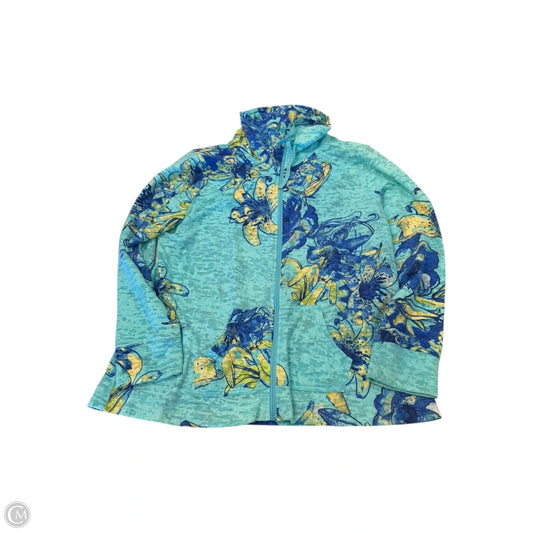 Jacket Other By Clothes Mentor In Blue & Yellow, Size: L