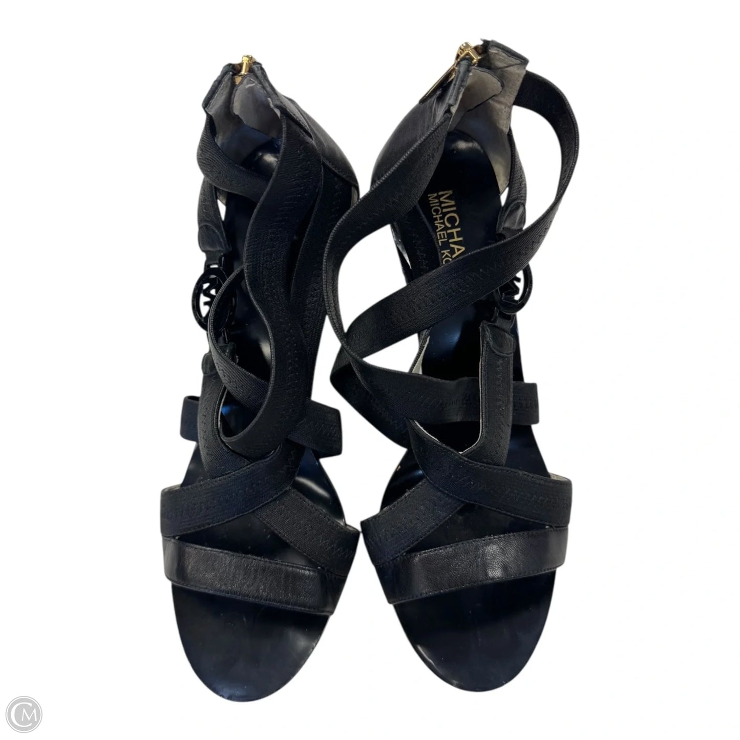 Shoes Heels Block By Michael By Michael Kors In Black, Size: 10