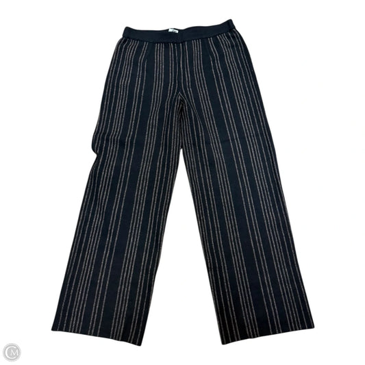 Pants Wide Leg By Misook In Black & Tan, Size: L