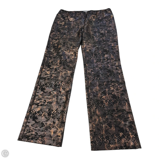 Pants Other By Clothes Mentor In Black & Silver, Size: 16