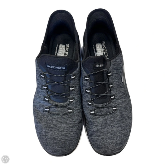 Shoes Athletic By Skechers In Grey, Size: 9.5
