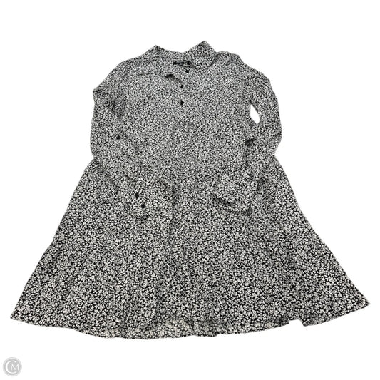 Dress Casual Short By Madewell In Black & White, Size: M