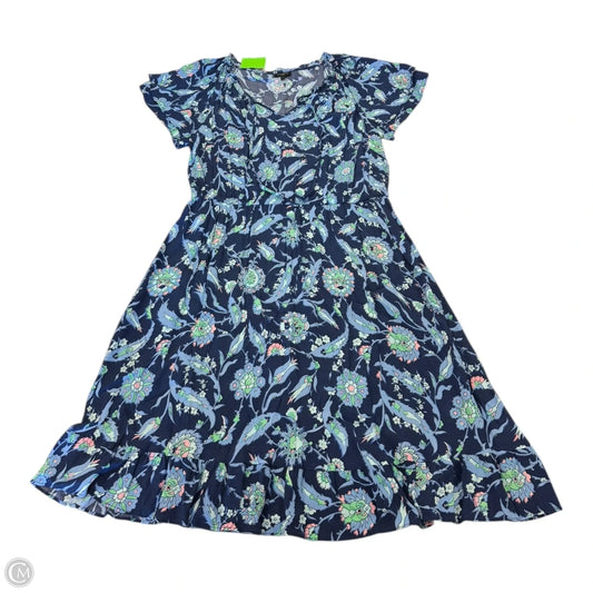 Dress Casual Short By Talbots In Blue & Green, Size: 12p