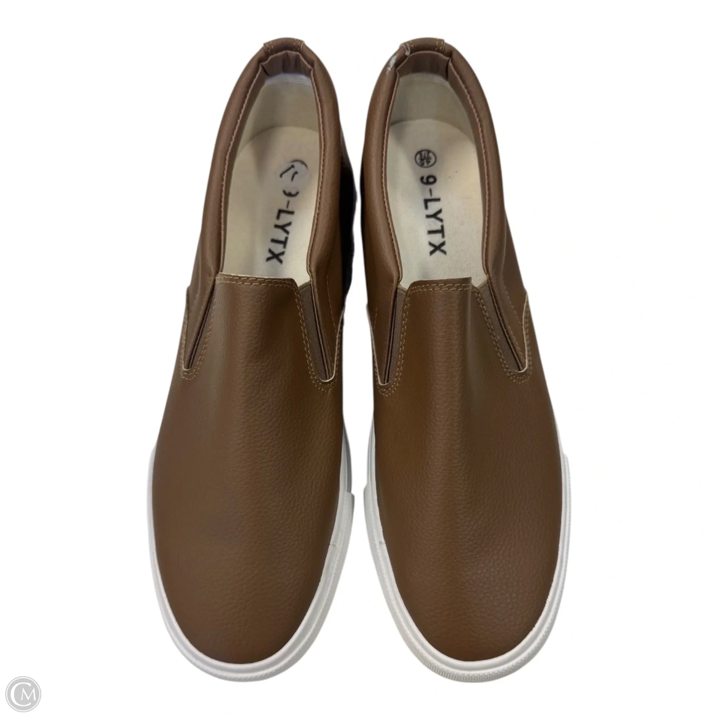 Shoes Heels Platform By Clothes Mentor In Brown, Size: 11