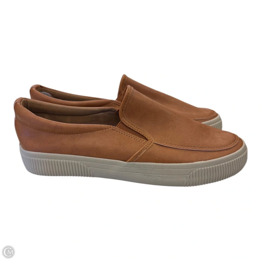 Shoes Heels Platform By Clothes Mentor In Brown, Size: 11