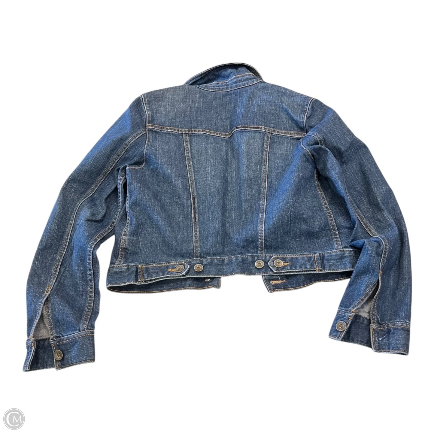 Jacket Denim By Banana Republic In Blue Denim, Size: S
