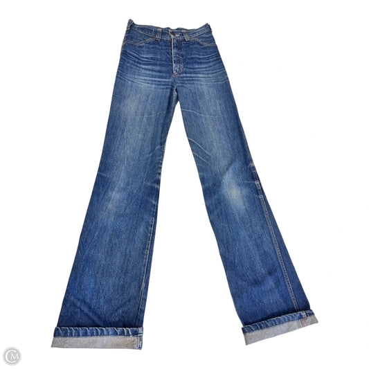 Jeans Wide Leg By Clothes Mentor In Blue Denim, Size: 2