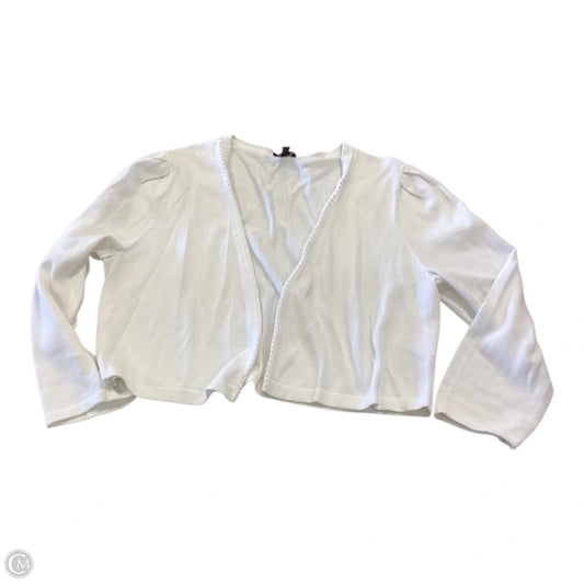 Cardigan By Talbots In White, Size: M