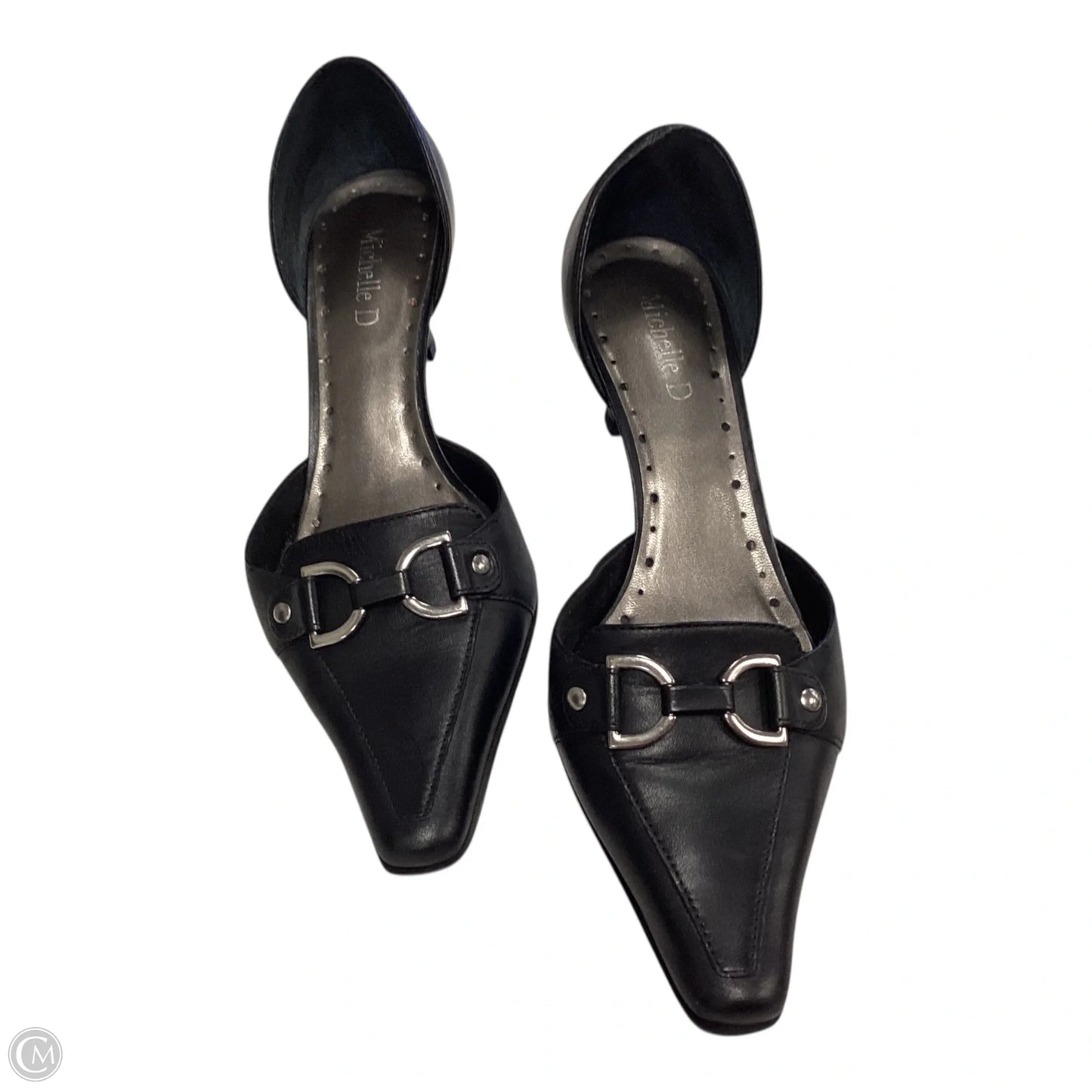 Shoes Heels Block By Michelle D. In Navy, Size: 7.5