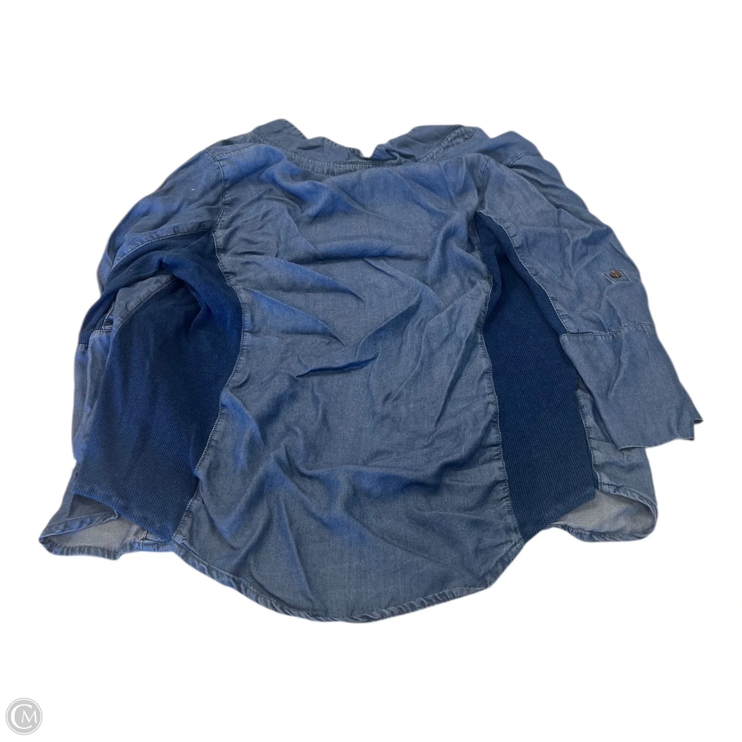Top Long Sleeve By Ci Sono In Blue, Size: L