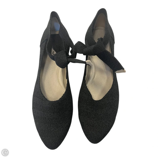Shoes Flats By Clothes Mentor In Black, Size: 6.5